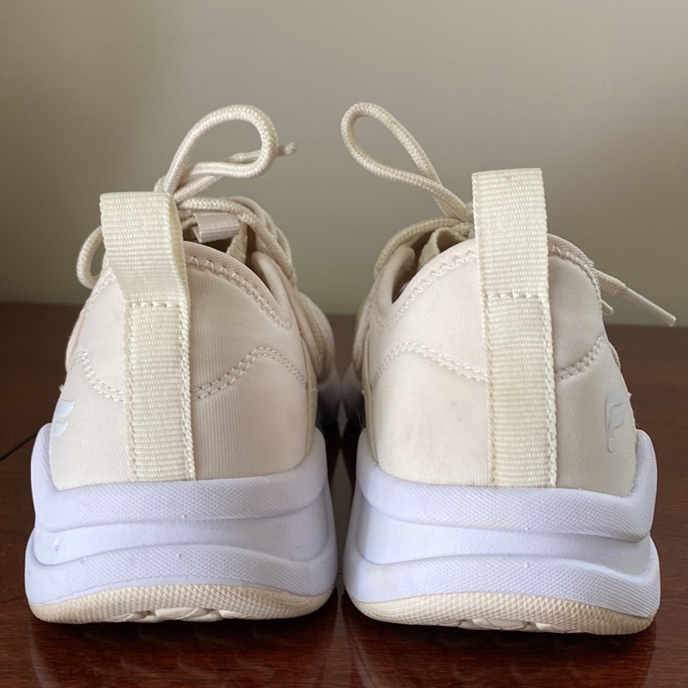 Fabletics Brookside Performance Cream Tie Up Snea… - image 7